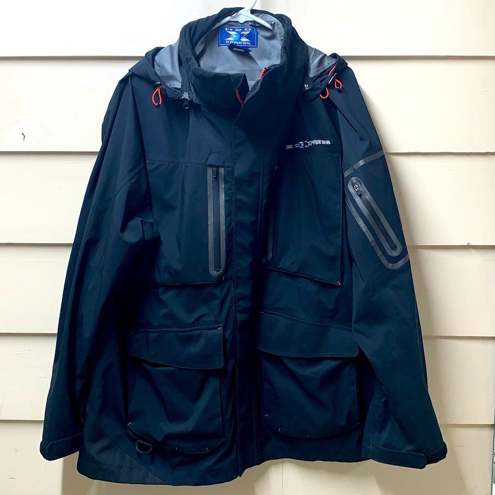 H2O XPRESS® Men's Softshell XTREME Fishing Parka 2XL (Matching Bibs also listed)